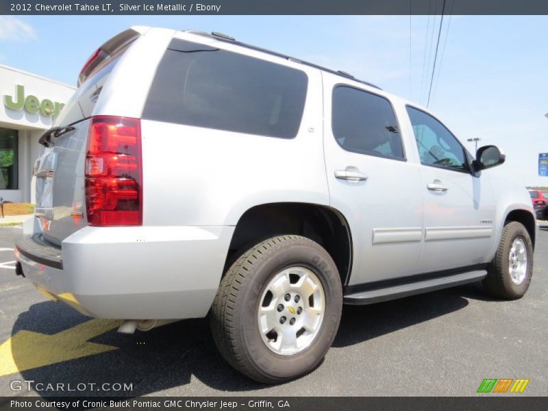 Silver Ice Metallic / Ebony 2012 Chevrolet Tahoe LT