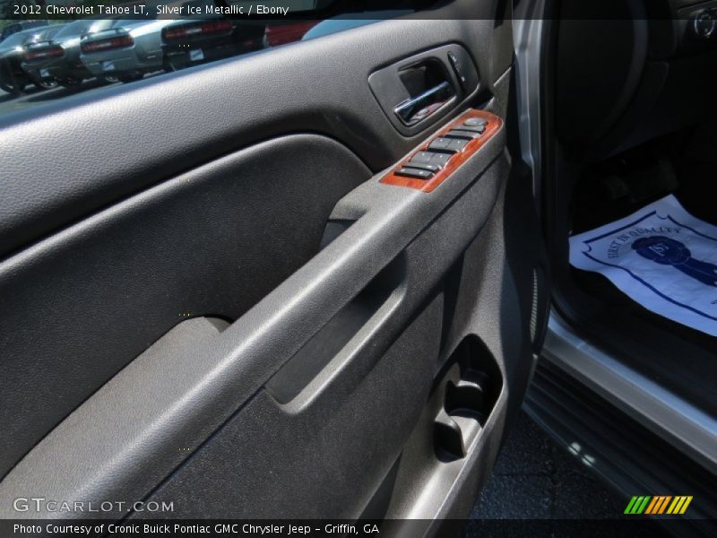Silver Ice Metallic / Ebony 2012 Chevrolet Tahoe LT