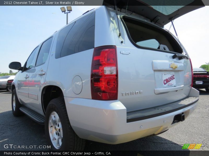 Silver Ice Metallic / Ebony 2012 Chevrolet Tahoe LT