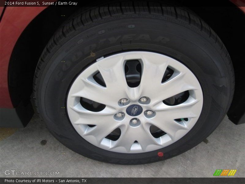 Sunset / Earth Gray 2014 Ford Fusion S
