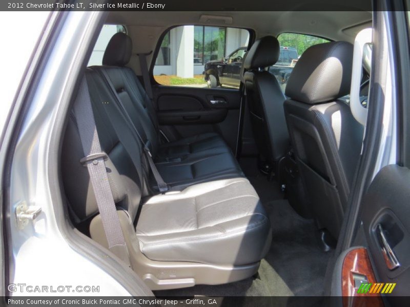 Silver Ice Metallic / Ebony 2012 Chevrolet Tahoe LT