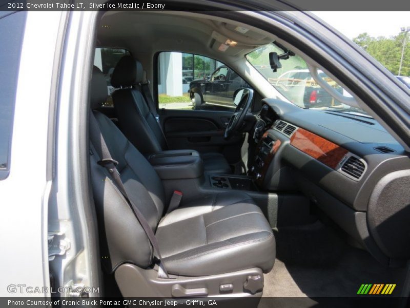 Silver Ice Metallic / Ebony 2012 Chevrolet Tahoe LT