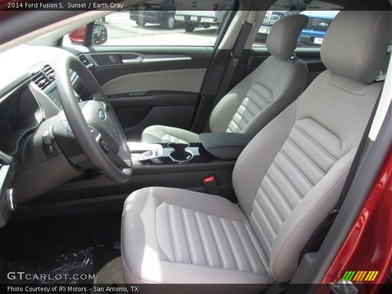 Sunset / Earth Gray 2014 Ford Fusion S