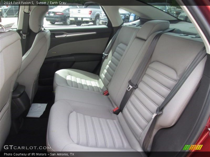 Sunset / Earth Gray 2014 Ford Fusion S