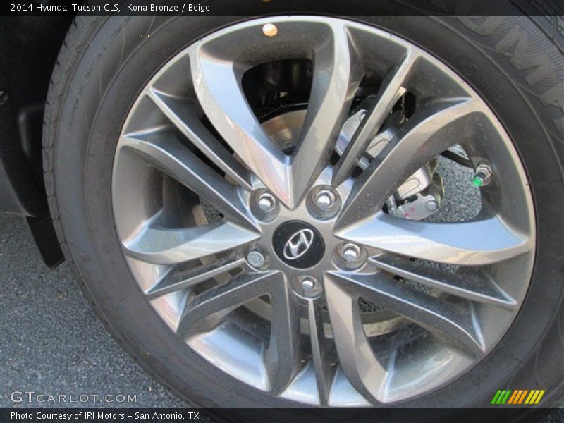 Kona Bronze / Beige 2014 Hyundai Tucson GLS