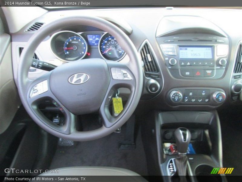 Kona Bronze / Beige 2014 Hyundai Tucson GLS