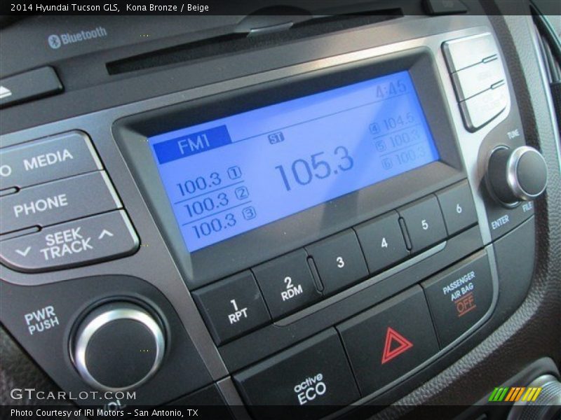Kona Bronze / Beige 2014 Hyundai Tucson GLS