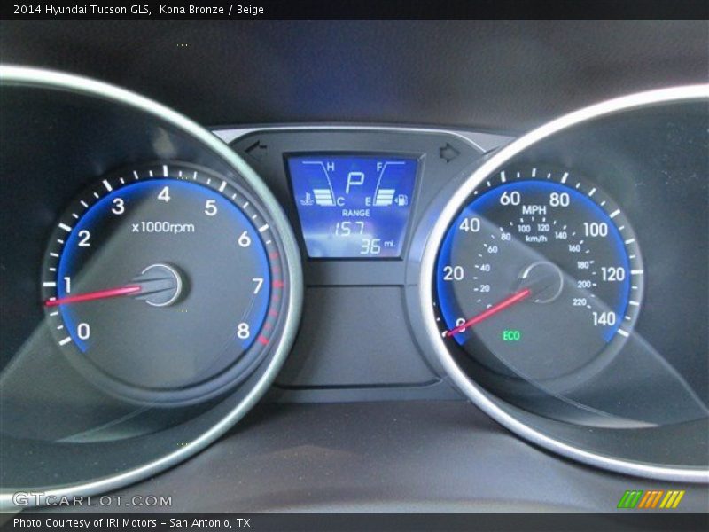 Kona Bronze / Beige 2014 Hyundai Tucson GLS