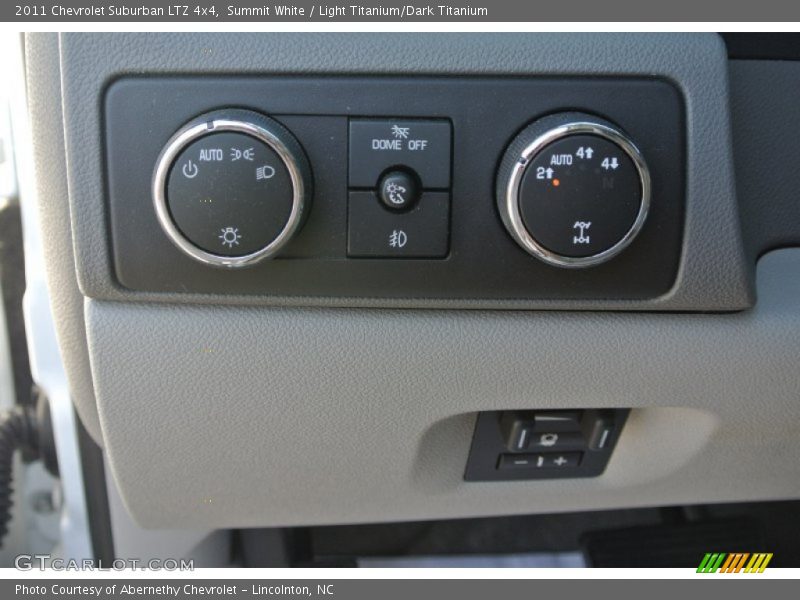 Summit White / Light Titanium/Dark Titanium 2011 Chevrolet Suburban LTZ 4x4