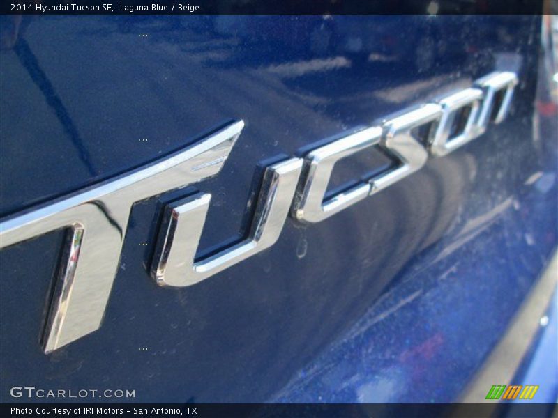 Laguna Blue / Beige 2014 Hyundai Tucson SE
