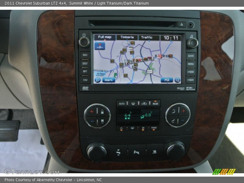 Summit White / Light Titanium/Dark Titanium 2011 Chevrolet Suburban LTZ 4x4