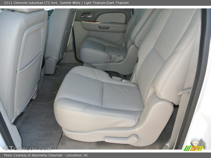 Summit White / Light Titanium/Dark Titanium 2011 Chevrolet Suburban LTZ 4x4