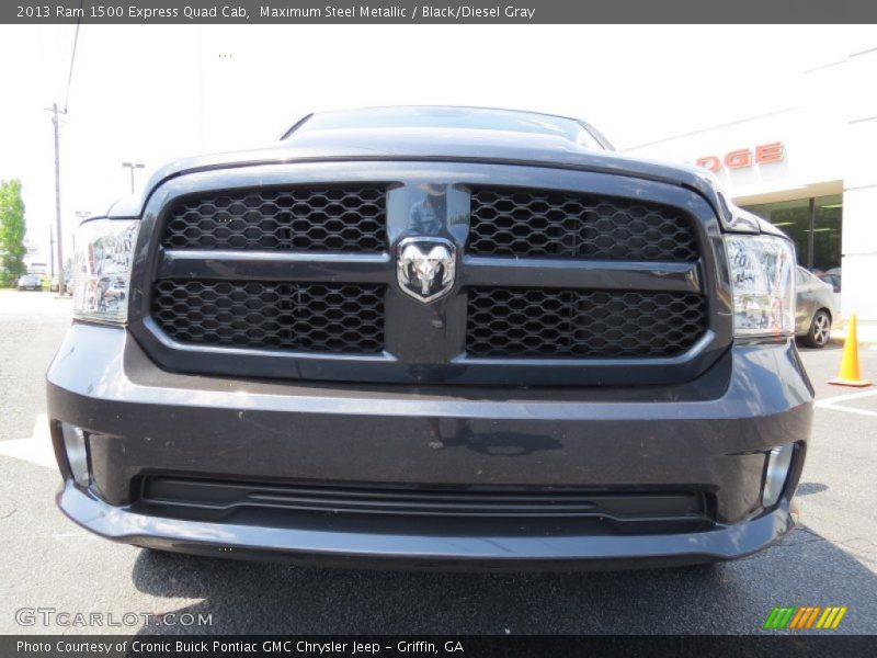Maximum Steel Metallic / Black/Diesel Gray 2013 Ram 1500 Express Quad Cab