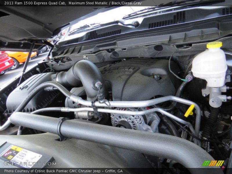Maximum Steel Metallic / Black/Diesel Gray 2013 Ram 1500 Express Quad Cab