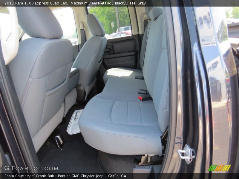 Maximum Steel Metallic / Black/Diesel Gray 2013 Ram 1500 Express Quad Cab