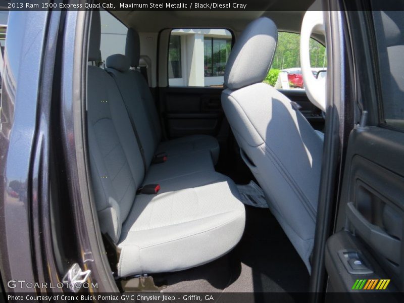 Maximum Steel Metallic / Black/Diesel Gray 2013 Ram 1500 Express Quad Cab