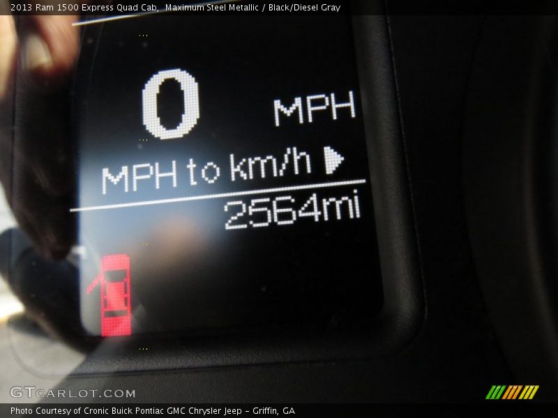 Maximum Steel Metallic / Black/Diesel Gray 2013 Ram 1500 Express Quad Cab