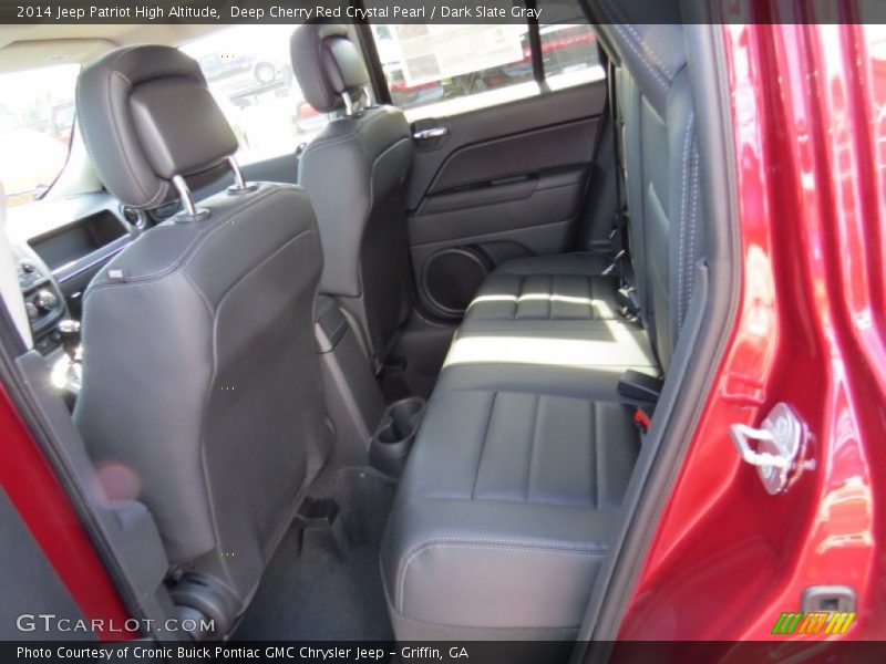 Deep Cherry Red Crystal Pearl / Dark Slate Gray 2014 Jeep Patriot High Altitude