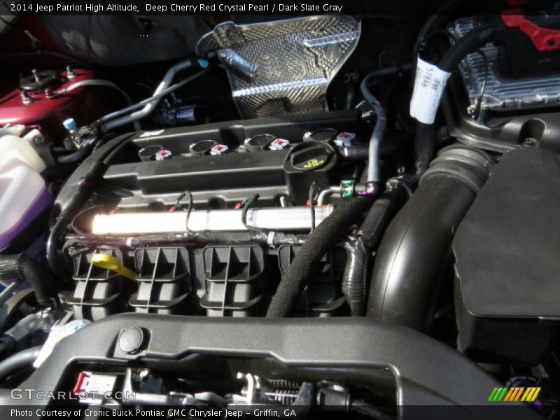 Deep Cherry Red Crystal Pearl / Dark Slate Gray 2014 Jeep Patriot High Altitude