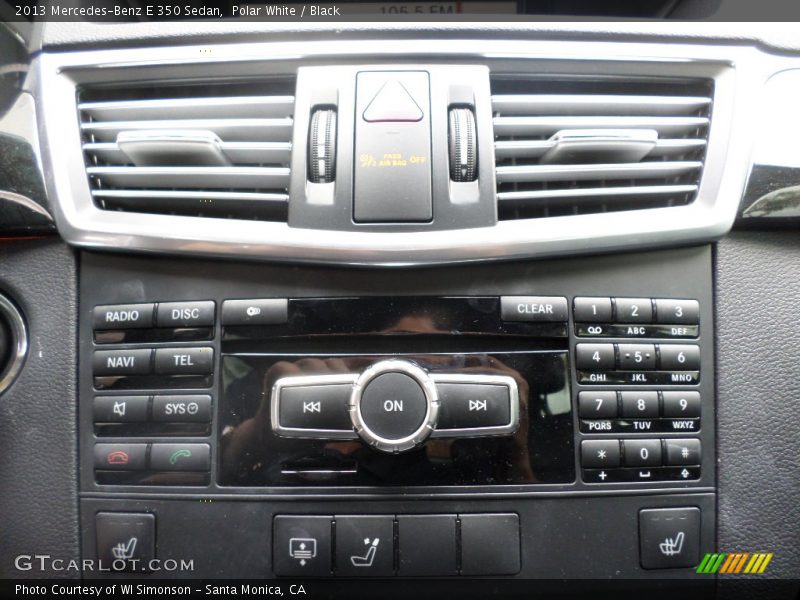 Polar White / Black 2013 Mercedes-Benz E 350 Sedan