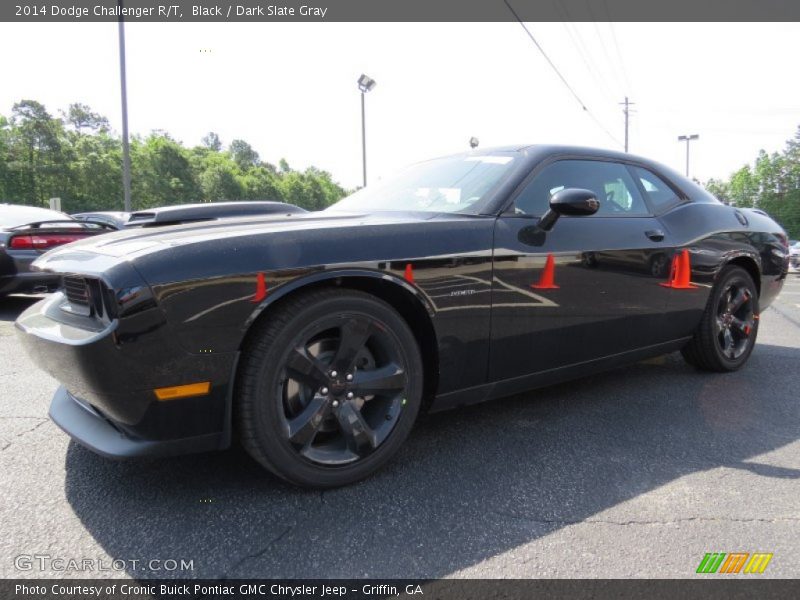 Black / Dark Slate Gray 2014 Dodge Challenger R/T