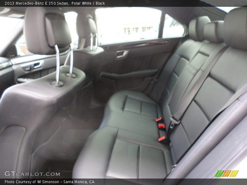 Polar White / Black 2013 Mercedes-Benz E 350 Sedan