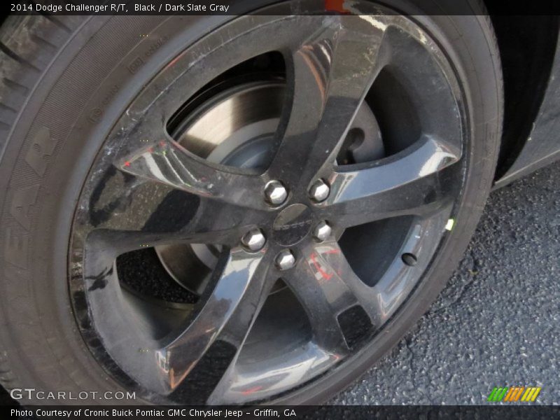 Black / Dark Slate Gray 2014 Dodge Challenger R/T
