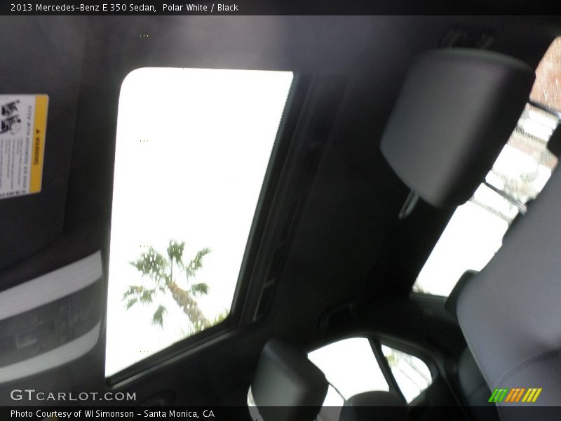 Polar White / Black 2013 Mercedes-Benz E 350 Sedan