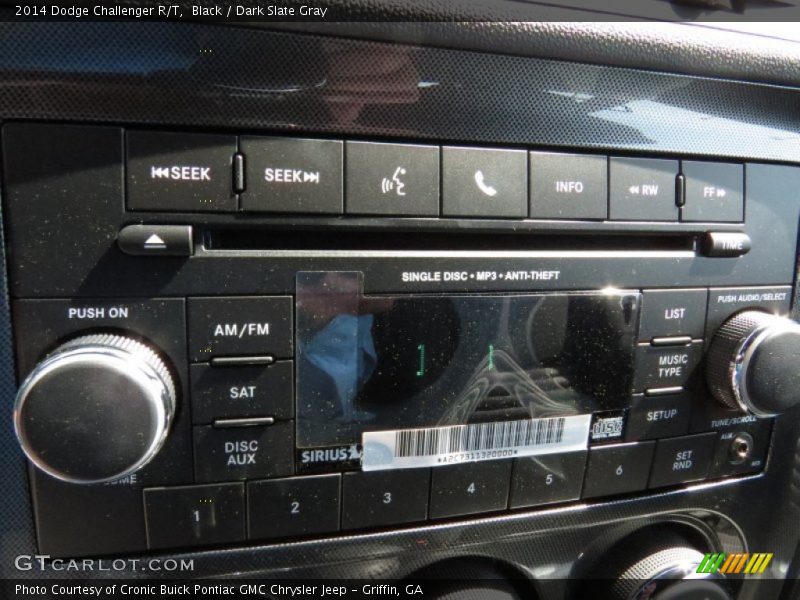 Black / Dark Slate Gray 2014 Dodge Challenger R/T