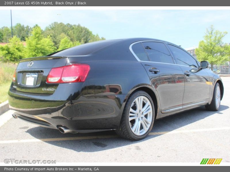 Black Onyx / Black 2007 Lexus GS 450h Hybrid