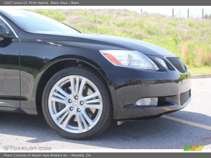 Black Onyx / Black 2007 Lexus GS 450h Hybrid