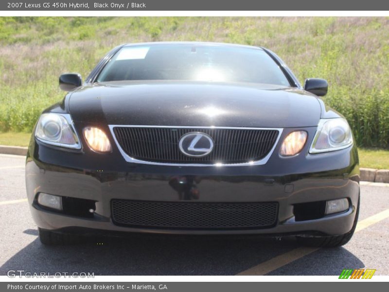 Black Onyx / Black 2007 Lexus GS 450h Hybrid