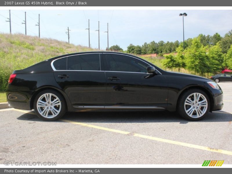 Black Onyx / Black 2007 Lexus GS 450h Hybrid