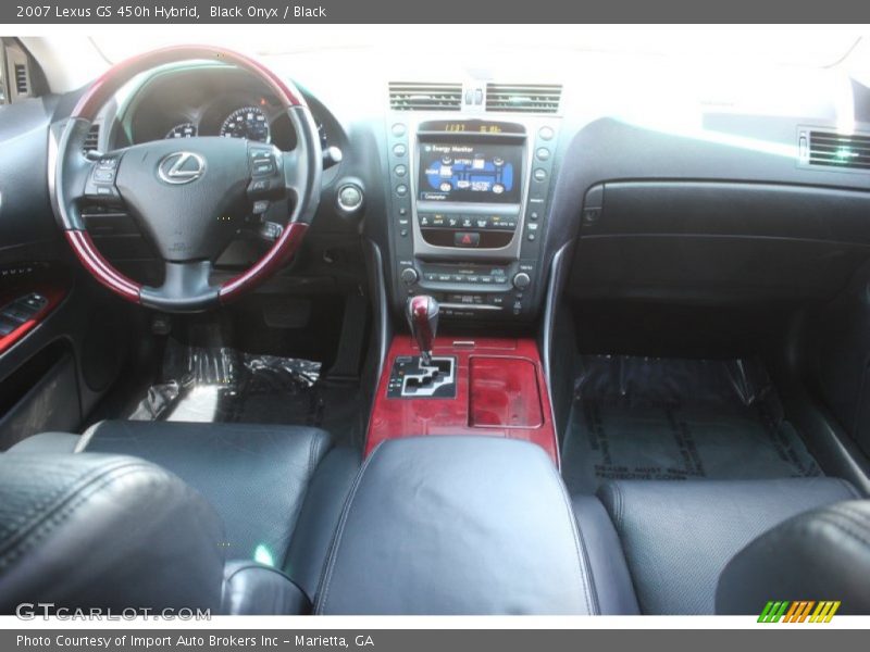Black Onyx / Black 2007 Lexus GS 450h Hybrid