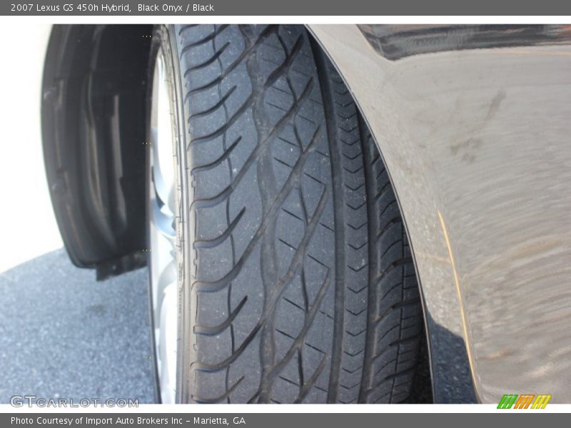 Black Onyx / Black 2007 Lexus GS 450h Hybrid