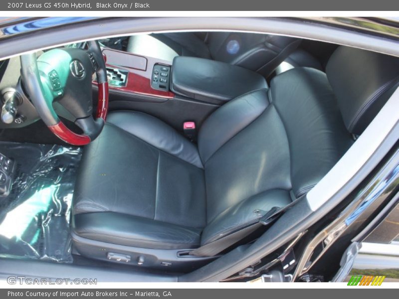 Black Onyx / Black 2007 Lexus GS 450h Hybrid