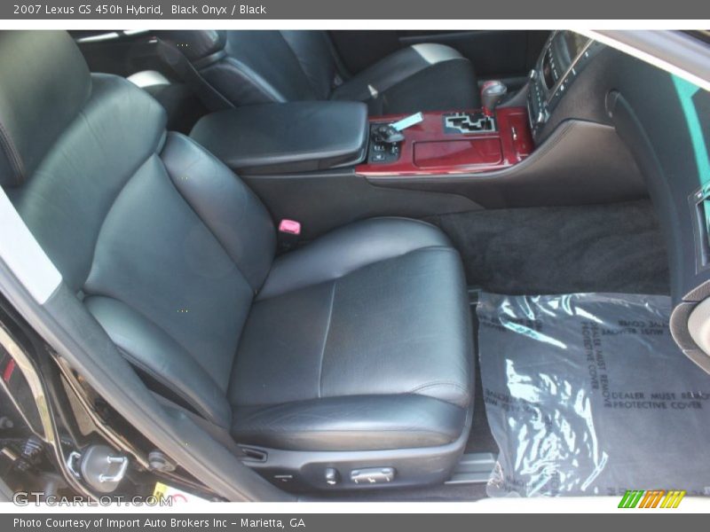 Black Onyx / Black 2007 Lexus GS 450h Hybrid