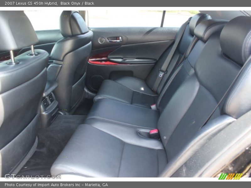 Black Onyx / Black 2007 Lexus GS 450h Hybrid