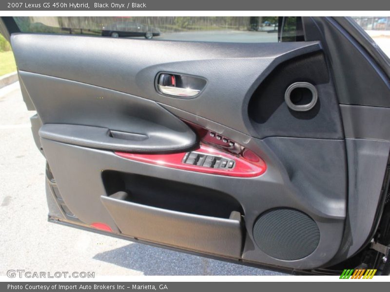 Black Onyx / Black 2007 Lexus GS 450h Hybrid