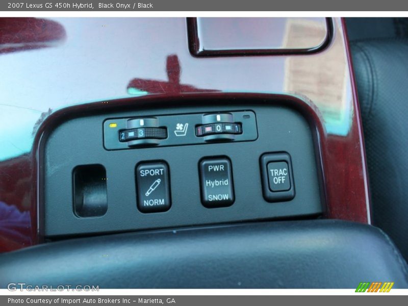 Black Onyx / Black 2007 Lexus GS 450h Hybrid