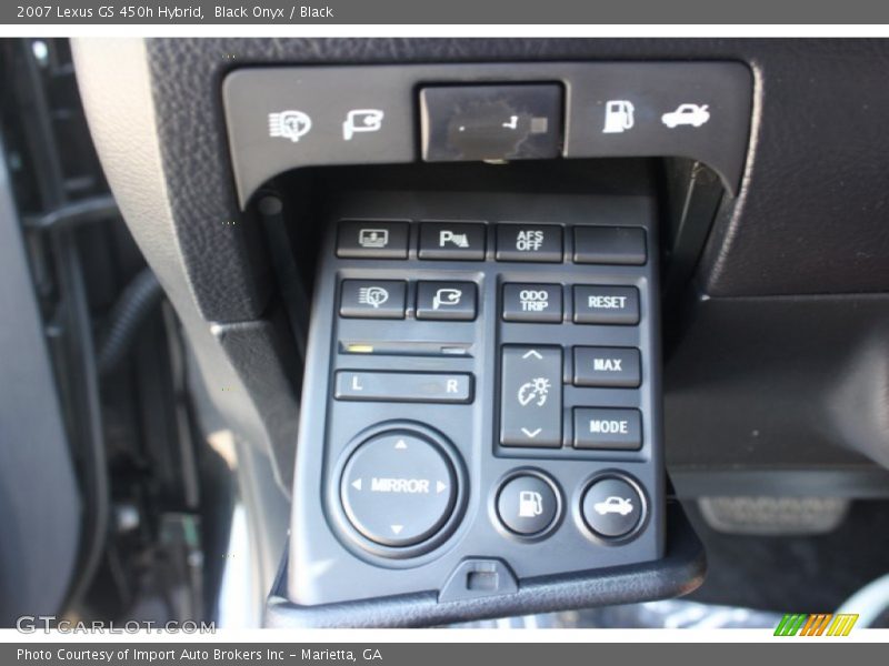 Black Onyx / Black 2007 Lexus GS 450h Hybrid