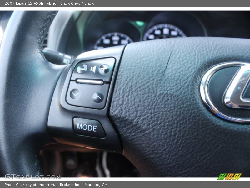 Black Onyx / Black 2007 Lexus GS 450h Hybrid