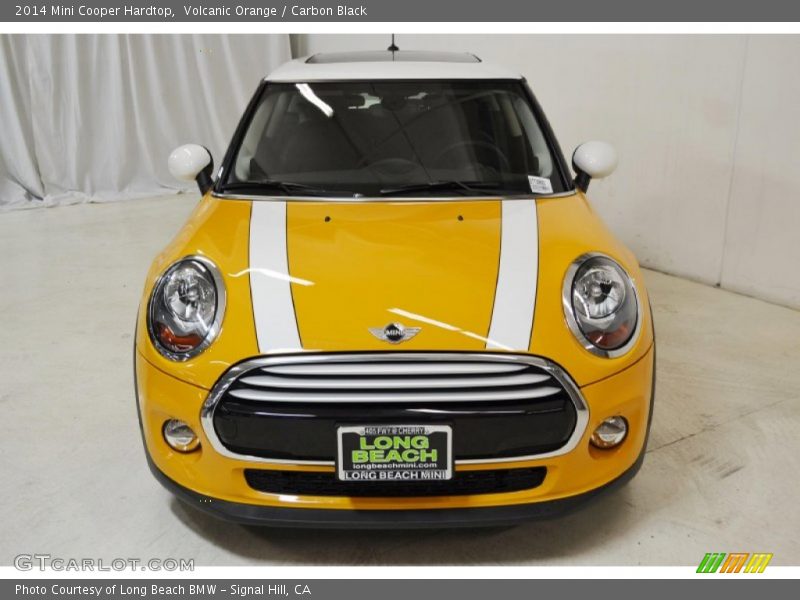 Volcanic Orange / Carbon Black 2014 Mini Cooper Hardtop