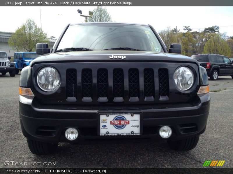 Black / Dark Slate Gray/Light Pebble Beige 2012 Jeep Patriot Latitude 4x4