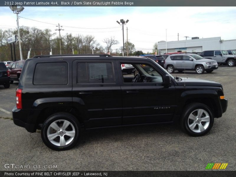 Black / Dark Slate Gray/Light Pebble Beige 2012 Jeep Patriot Latitude 4x4