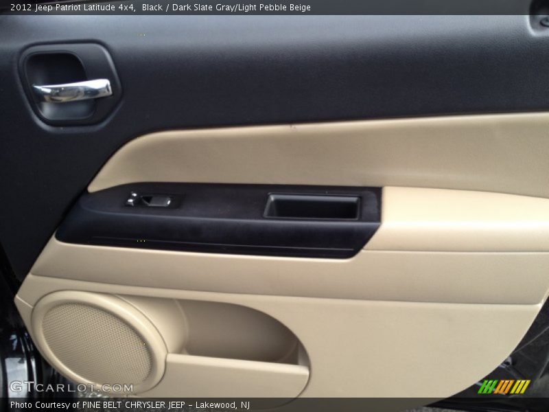 Black / Dark Slate Gray/Light Pebble Beige 2012 Jeep Patriot Latitude 4x4