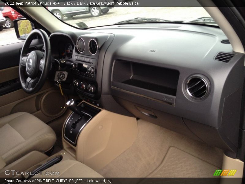 Black / Dark Slate Gray/Light Pebble Beige 2012 Jeep Patriot Latitude 4x4
