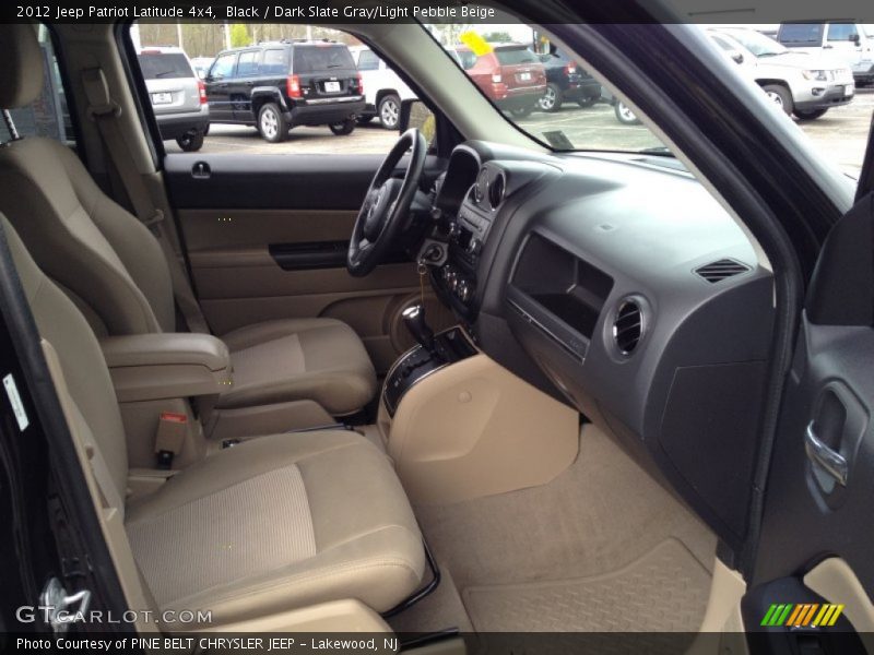 Black / Dark Slate Gray/Light Pebble Beige 2012 Jeep Patriot Latitude 4x4