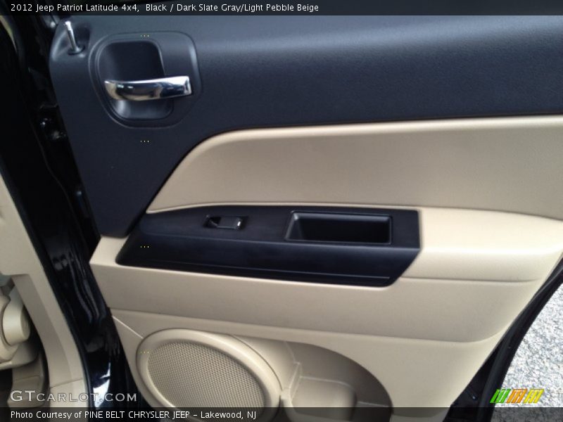 Black / Dark Slate Gray/Light Pebble Beige 2012 Jeep Patriot Latitude 4x4