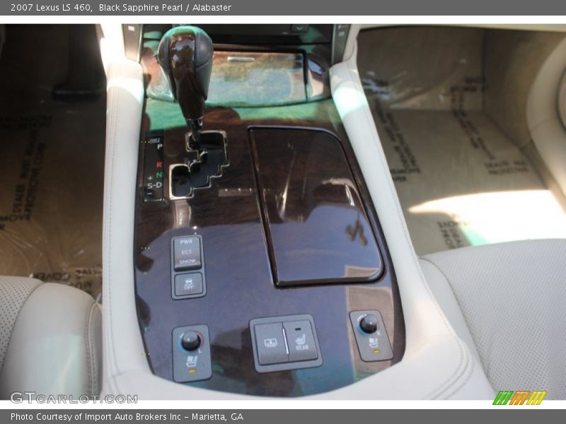 Black Sapphire Pearl / Alabaster 2007 Lexus LS 460